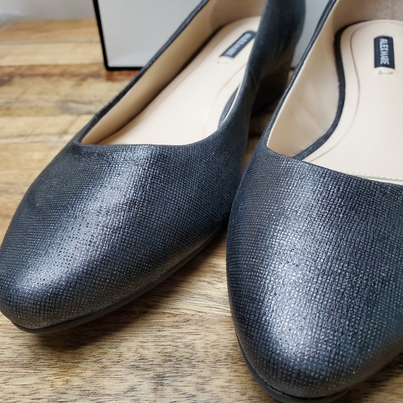 Alex Marie Moriah Metallic wedge pumps - Picture 2 of 16